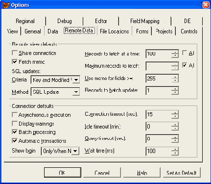 Базы данных Visual Foxpro 7