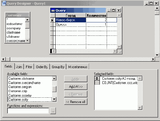 Базы данных Visual Foxpro