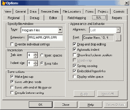Базы данных Visual Foxpro