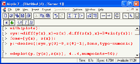   odeplot  plots