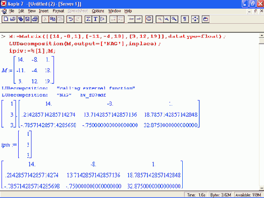       LinearAlgebra